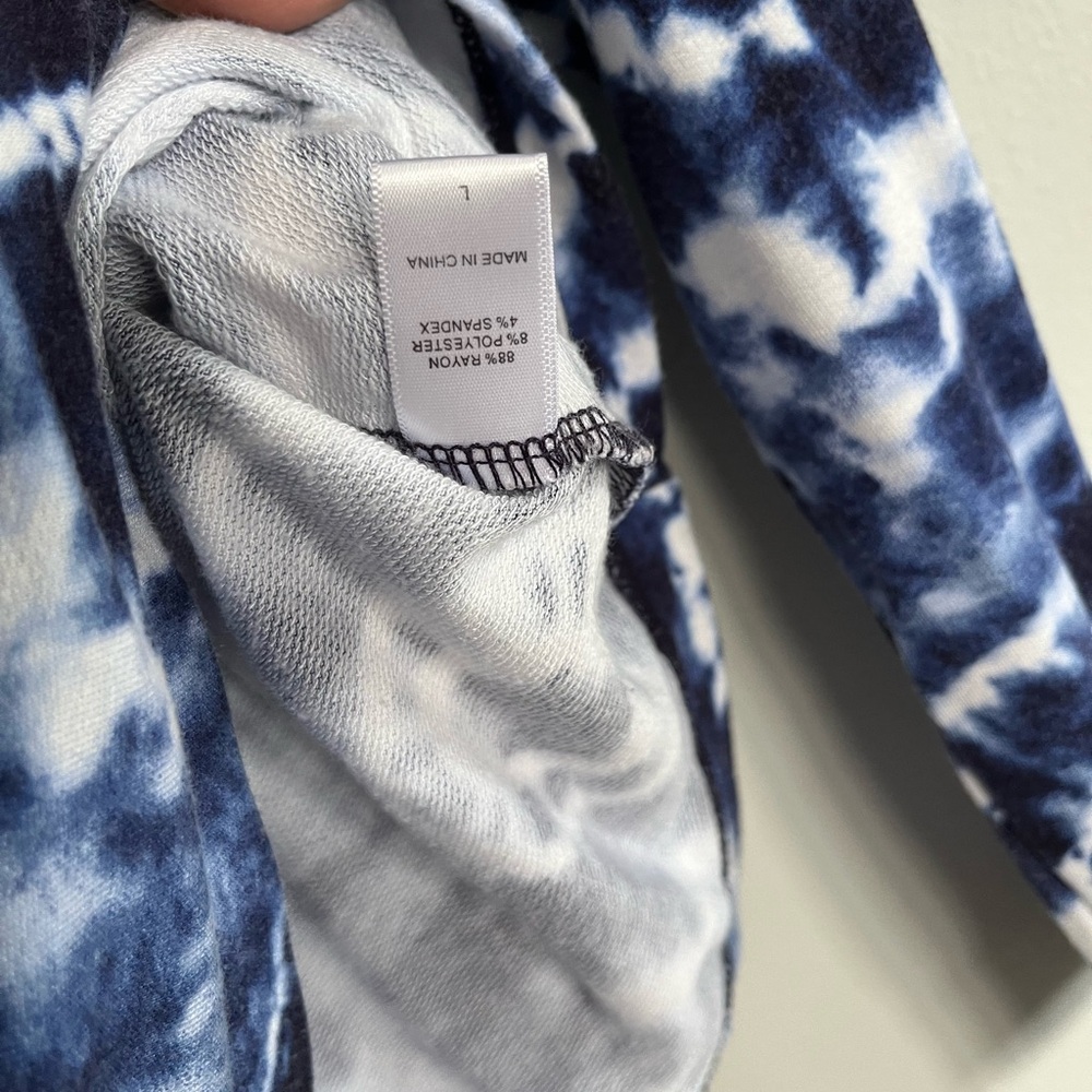 Koolaburra Blue Tie-Dye Hoodie - Picture 6 of 8